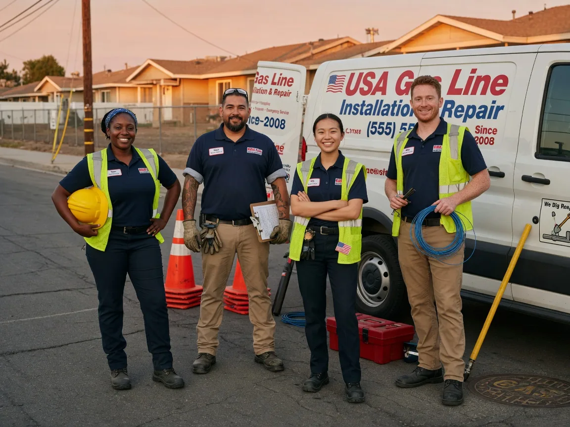 Gas Line Installation company in Oklee, MN
